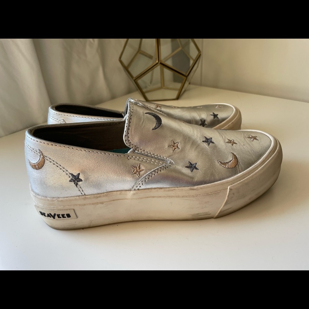 SeaVees Metallic Slip Ons